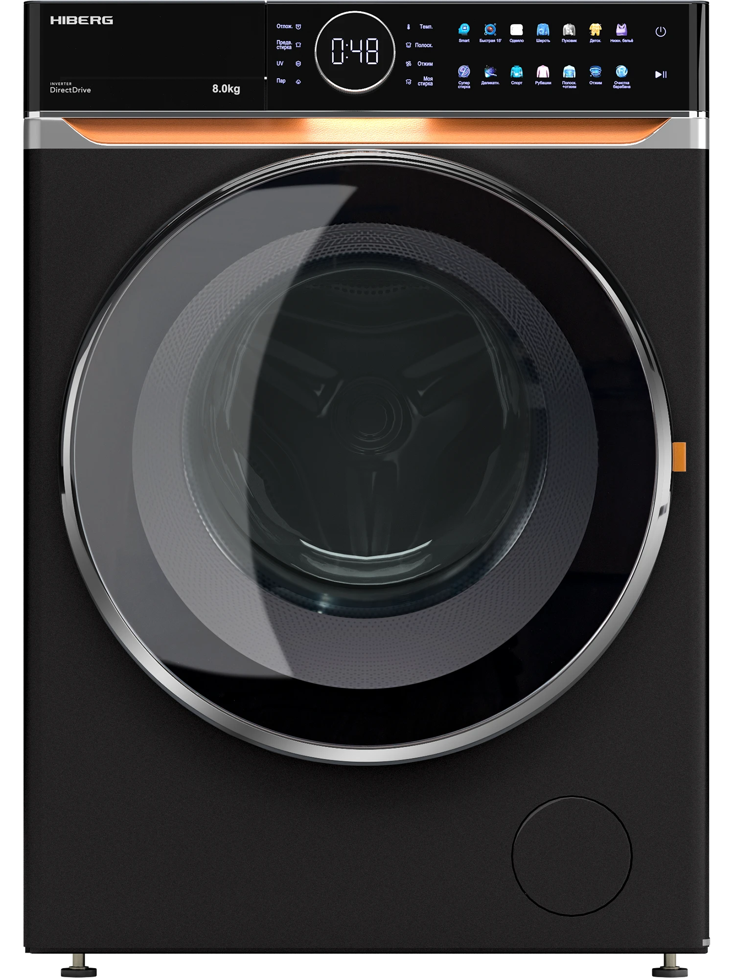  Стиральная машина HIBERG i-DDQ10 - 814 B