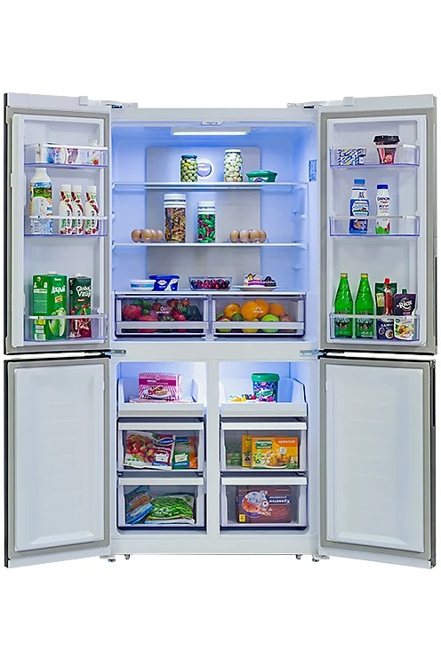  Холодильник HIBERG RFQ-550DX NFGW inverter