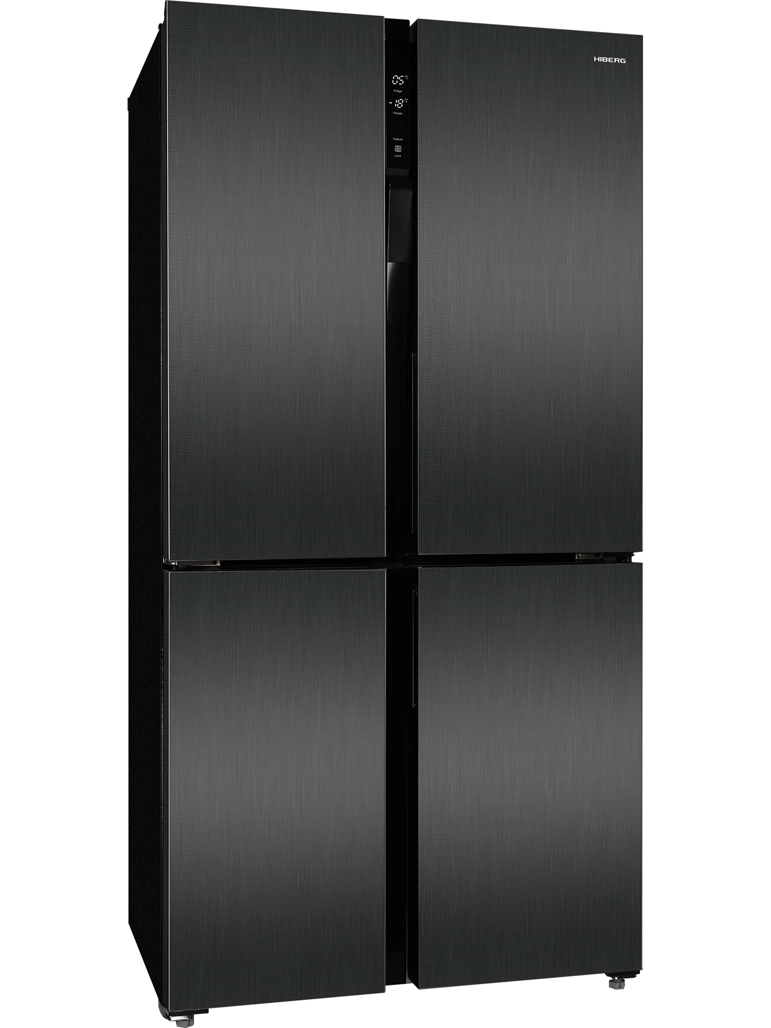  Холодильник HIBERG RFQ-500DX NFXd Inverter