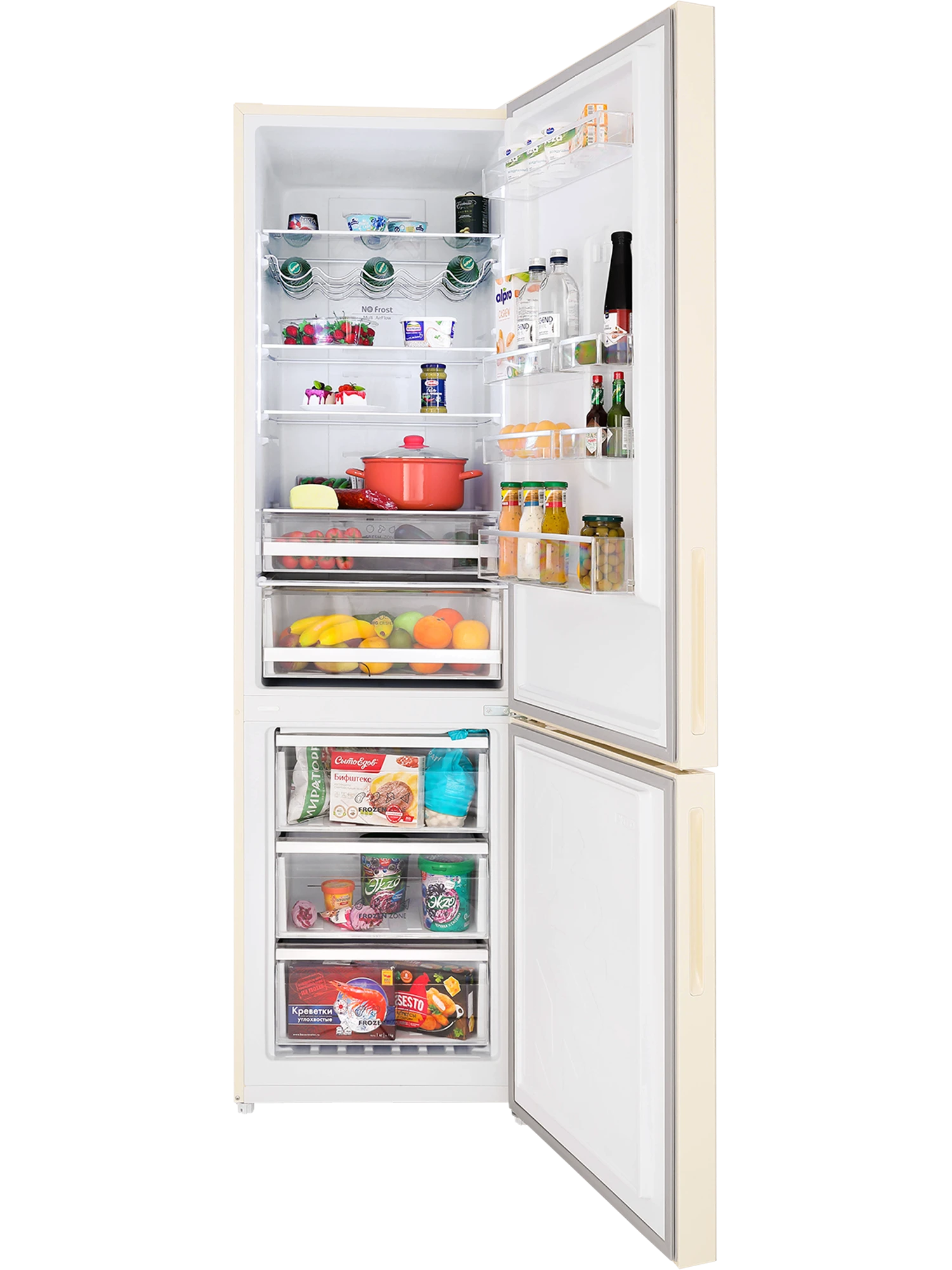  Холодильник HIBERG RFC-400DX NFGY inverter