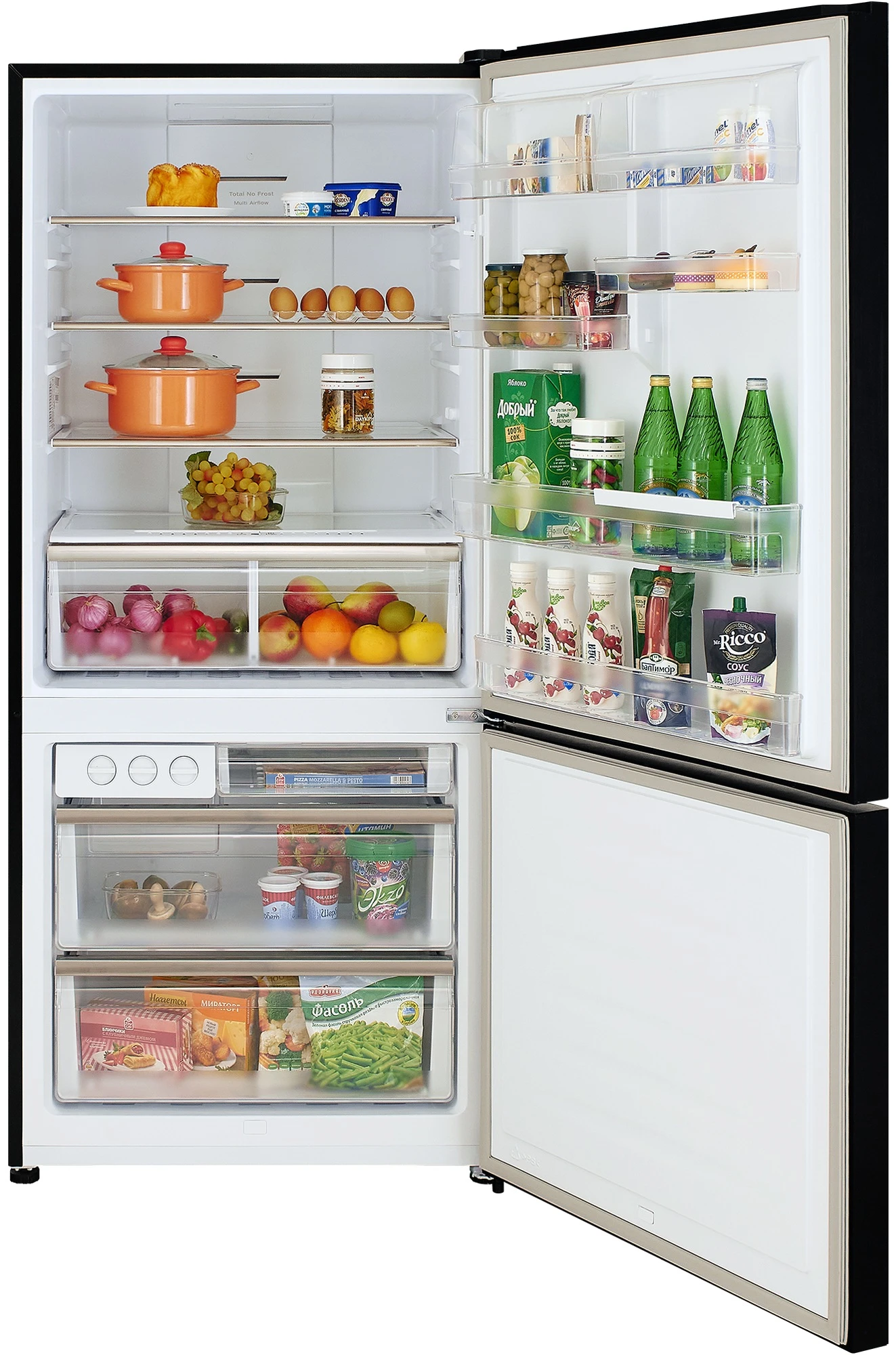  Холодильник HIBERG RFC-60DX NFGB