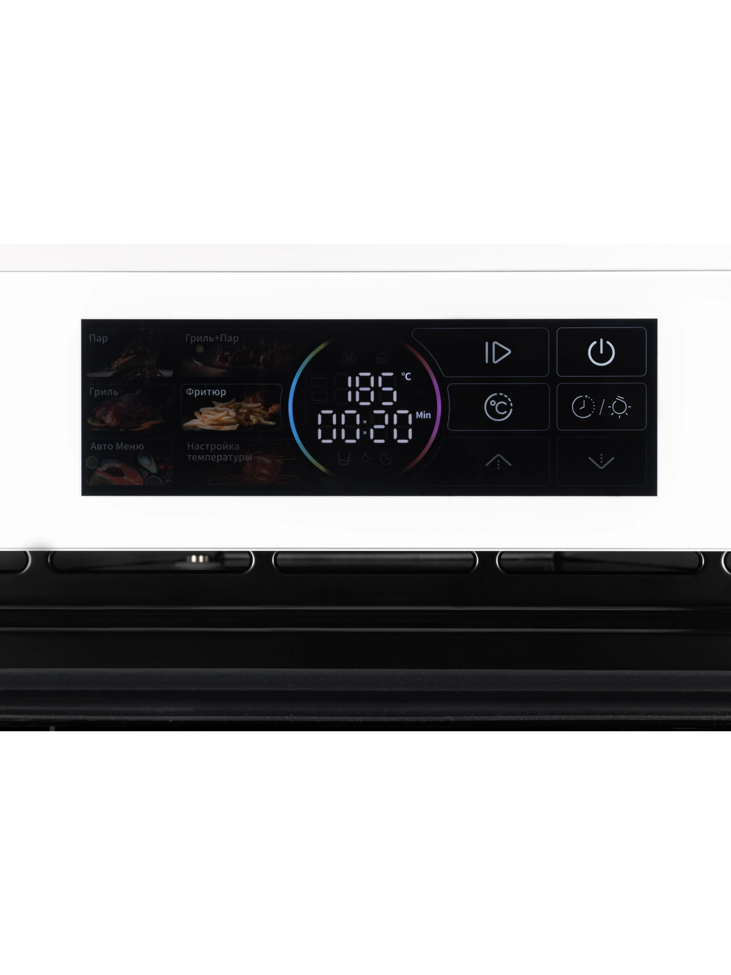  Духовой шкаф HIBERG S-VM 6415 W SMART