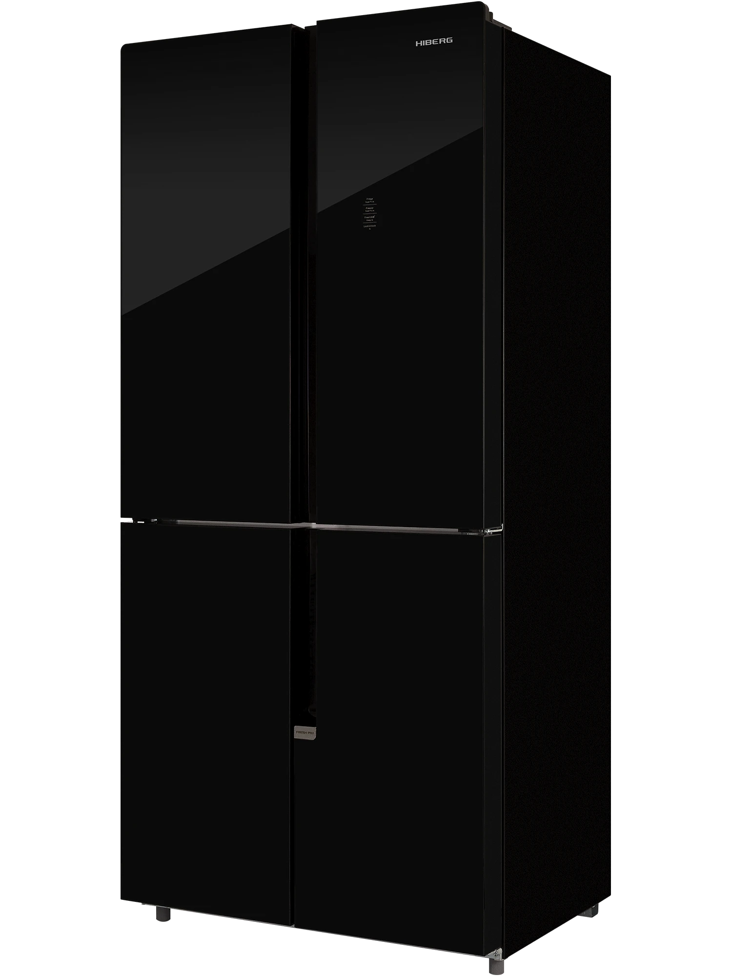  Холодильник HIBERG RFQ-510DX NFGB Inverter