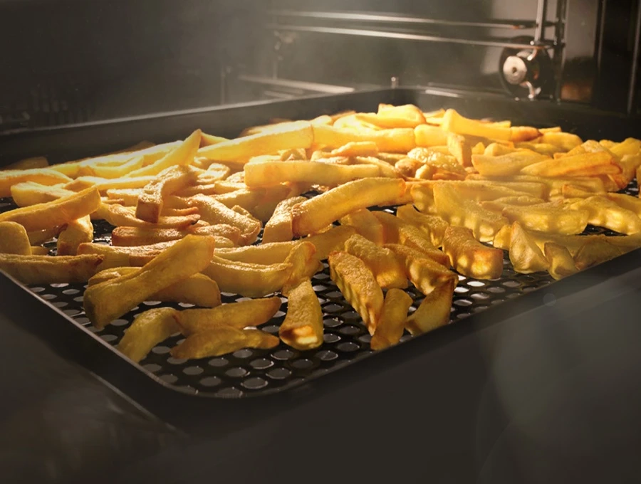 Преимущество Духовой шкаф HIBERG S-VM 6415 B SMART - Режим «Фритюр»