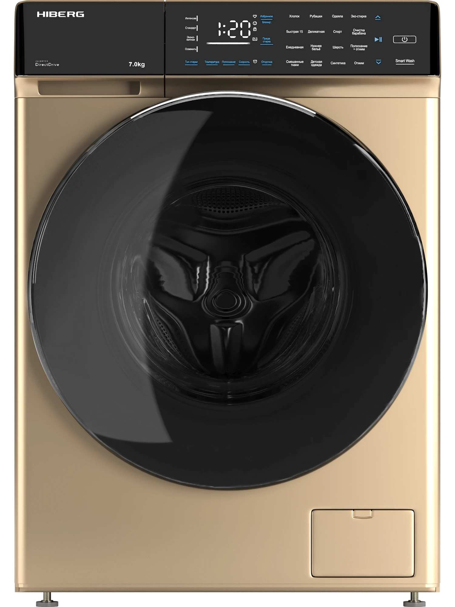  Стиральная машина HIBERG i-DDQ9 - 712 G