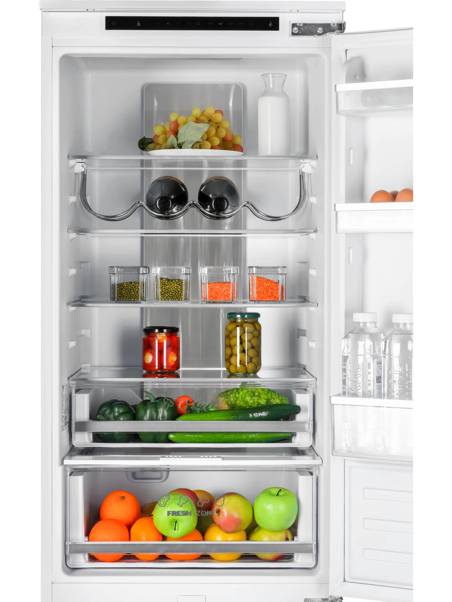  Встраиваемый холодильник HIBERG RFCB-350 NFW