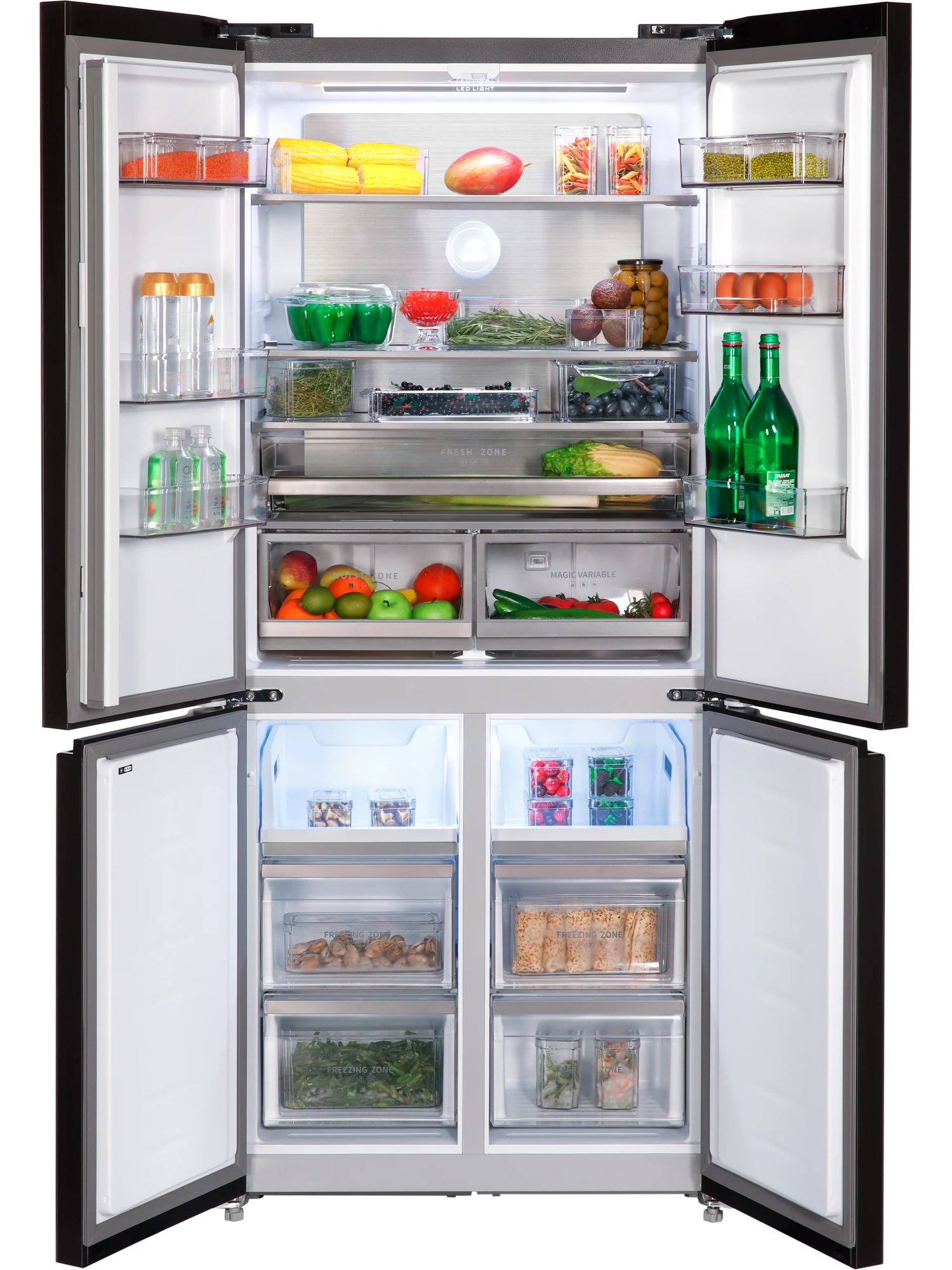  Холодильник HIBERG RFQ-600DX NFGM Inverter