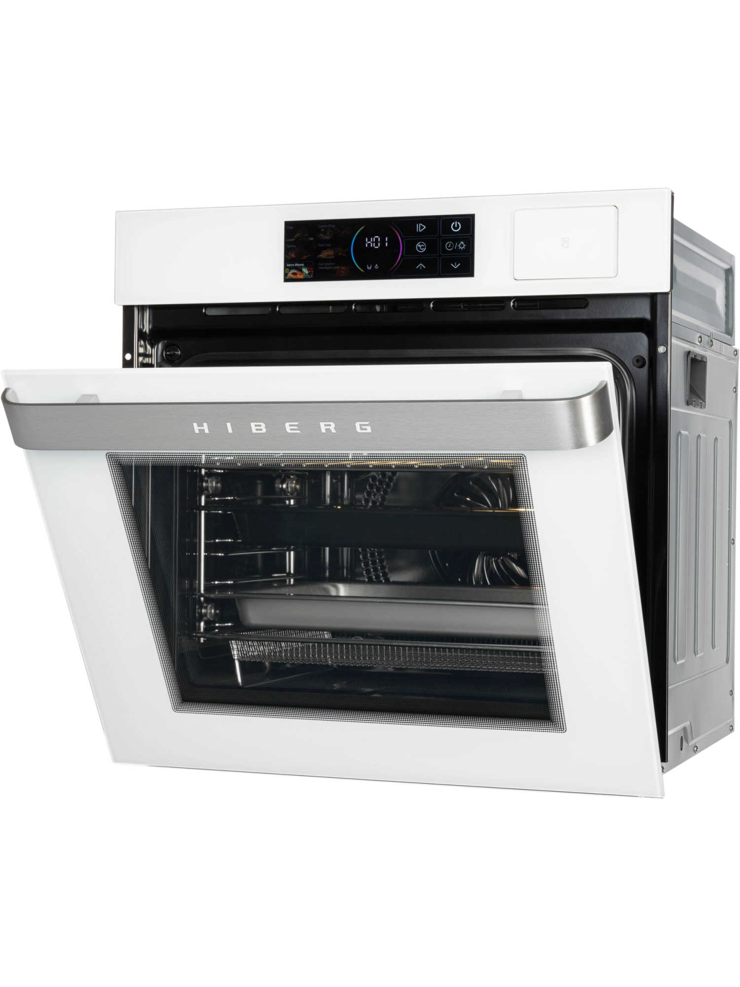  Духовой шкаф HIBERG S-VM 6415 W SMART