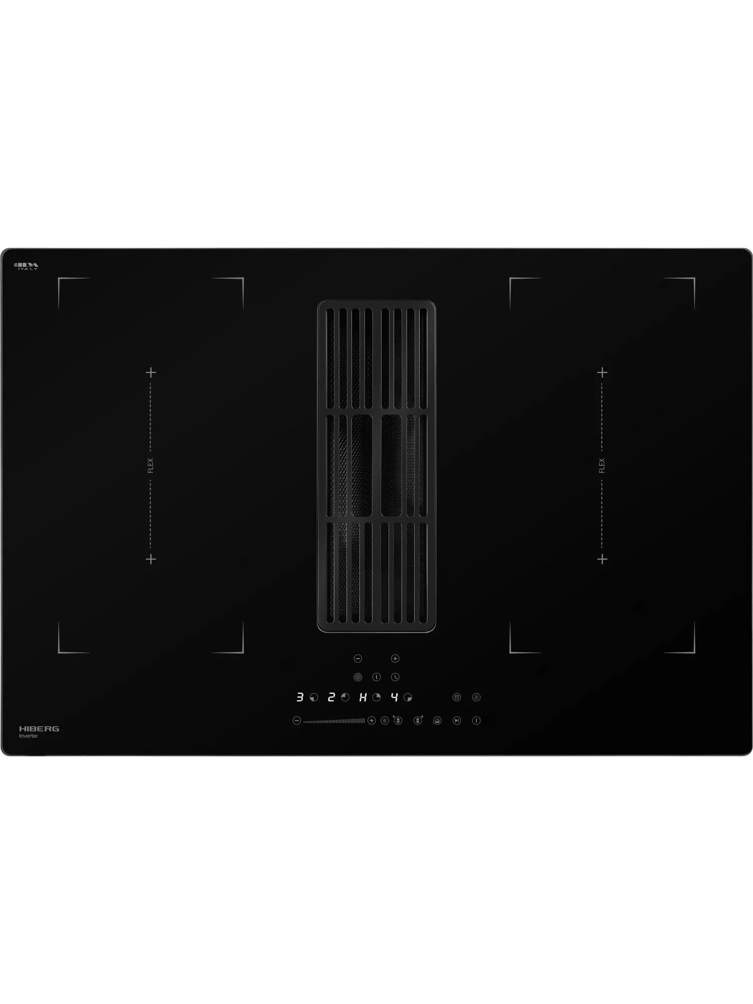 Индукционная варочная поверхность с вытяжкой HIBERG i8-VM8 B