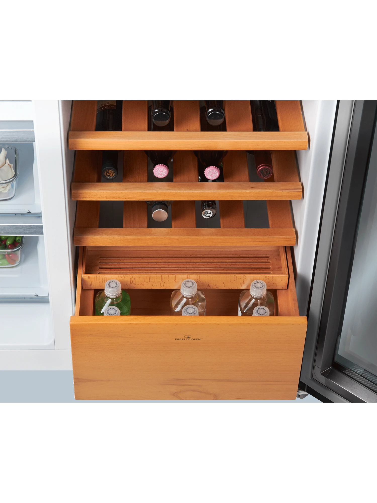  Холодильник HIBERG RFS-700DX NFGB Inverter Wine