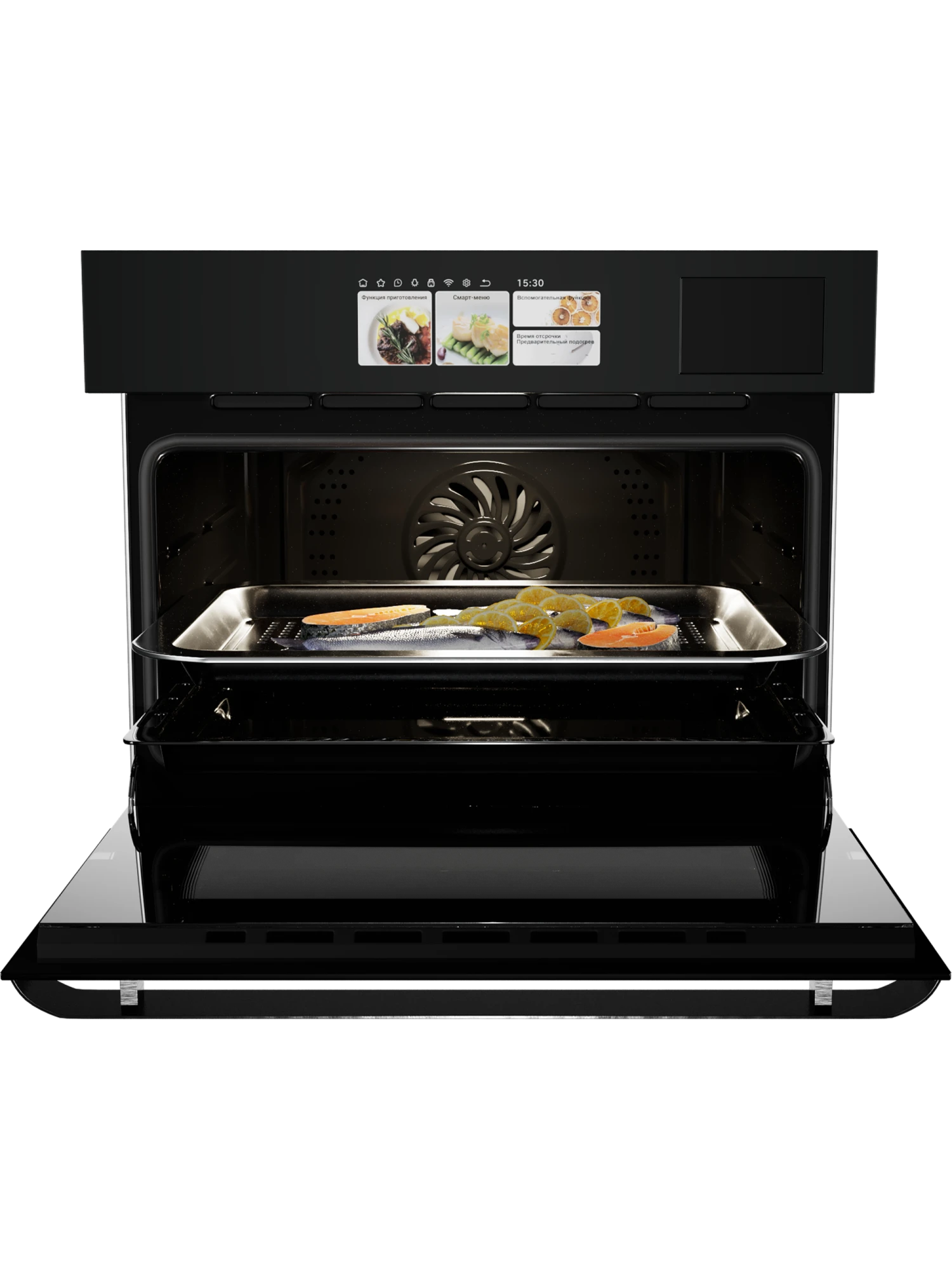  Духовой шкаф HIBERG S-VM 5615 B i-SMART