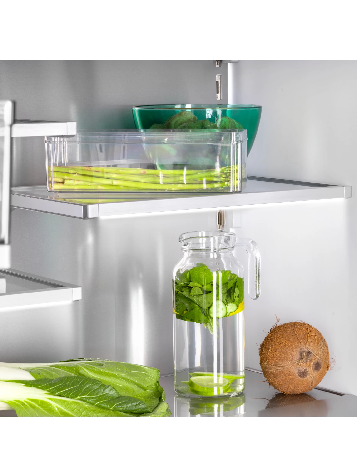  Встраиваемый холодильник HIBERG S-RFQ 800 W inverter