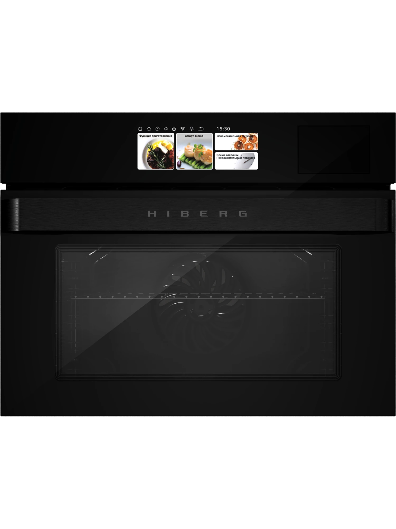 Духовой шкаф HIBERG S-VM 5615 B i-SMART