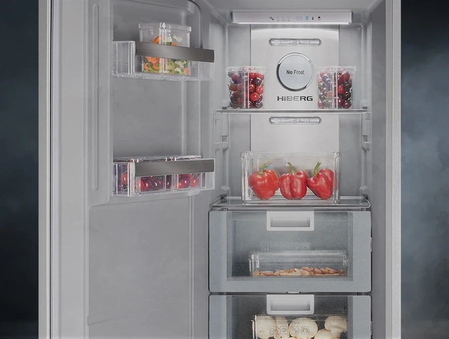 Преимущество Встраиваемый морозильник HIBERG i-FRB 35 NF - Супер заморозка