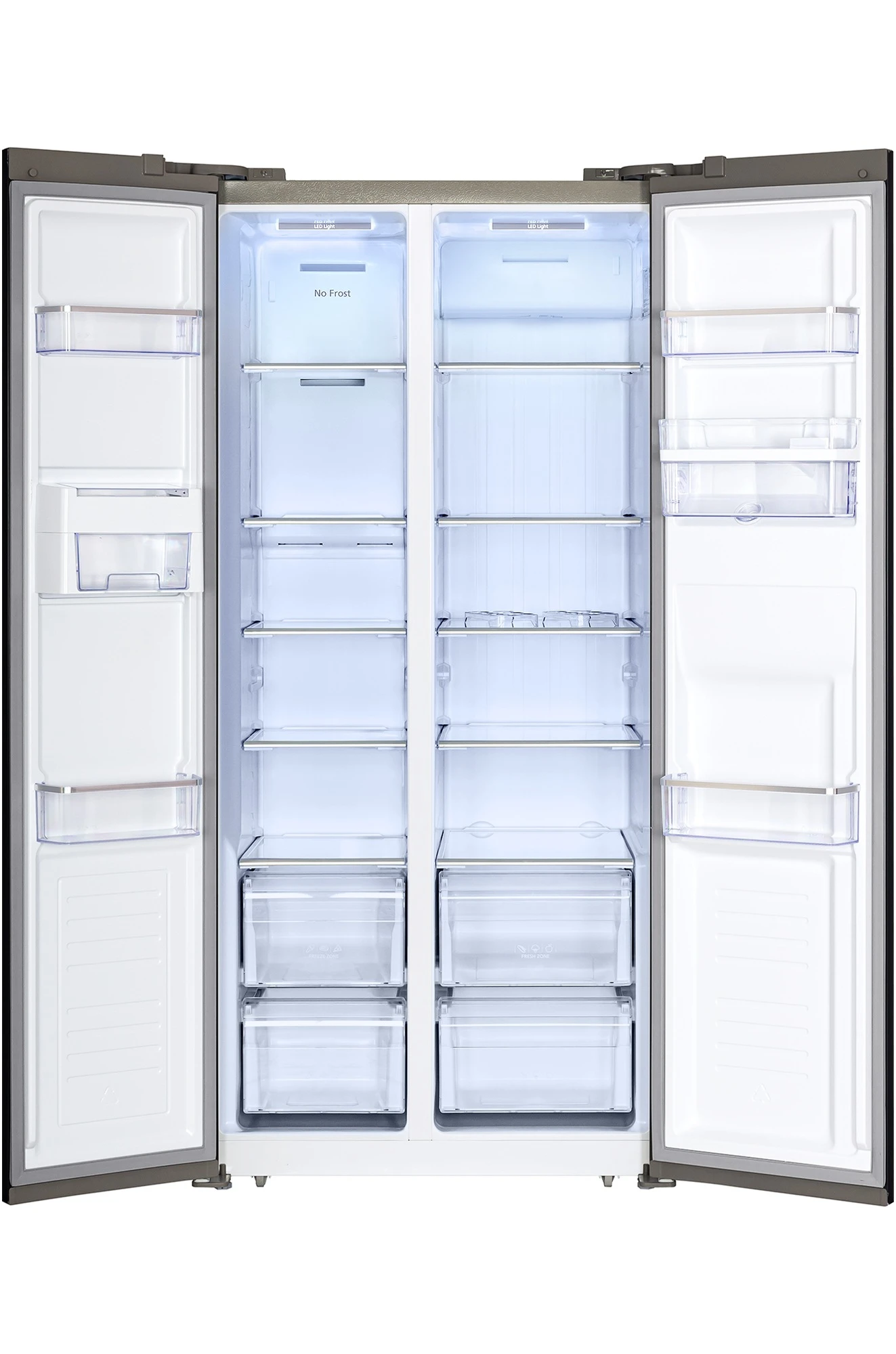  Холодильник HIBERG RFS-484DX NFXd  Inverter