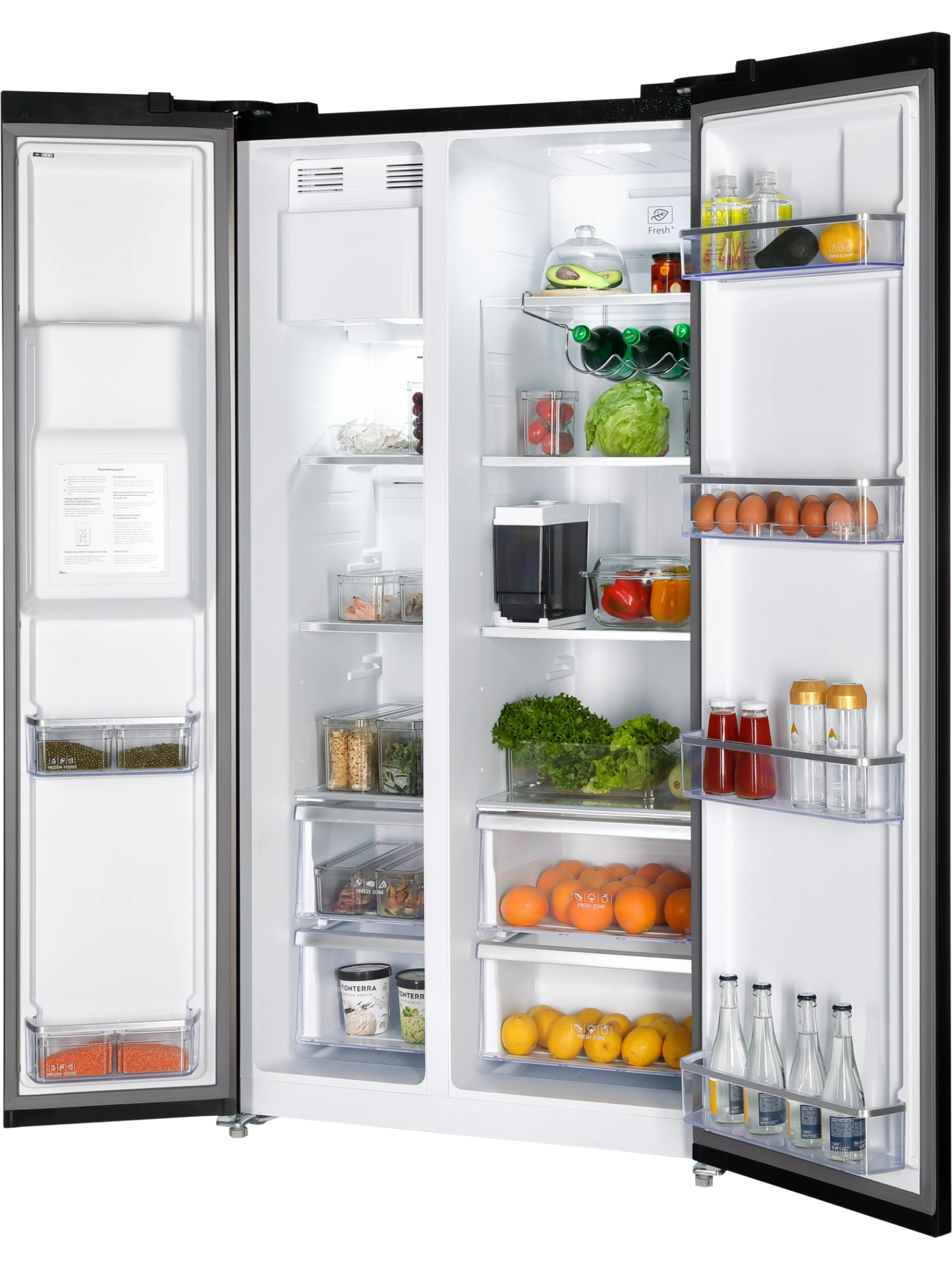  Холодильник HIBERG RFS-655DX NFB Inverter