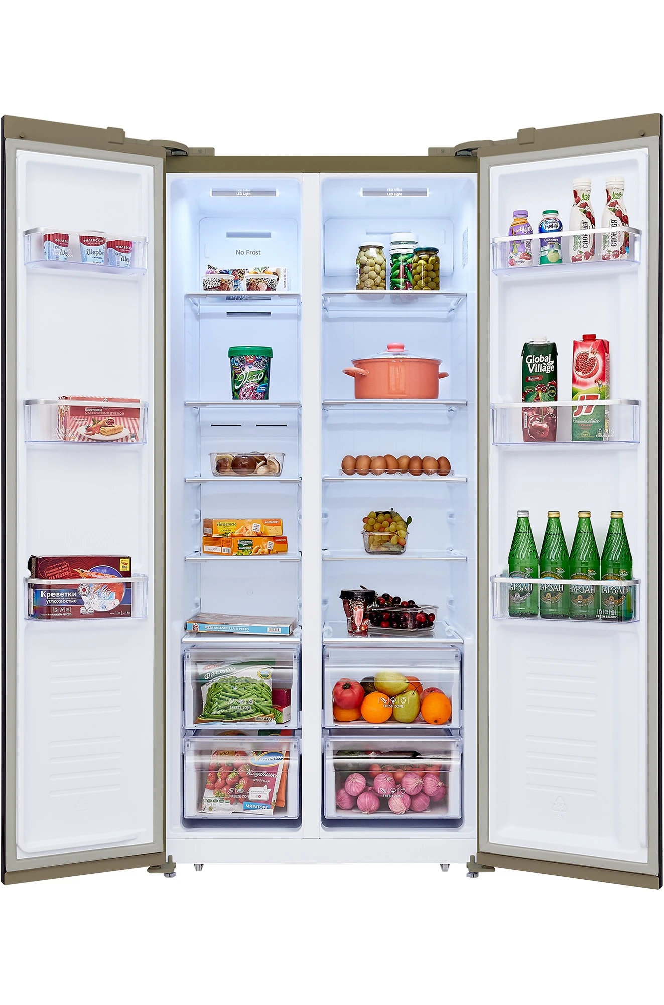  Холодильник HIBERG RFS-480DX NFH