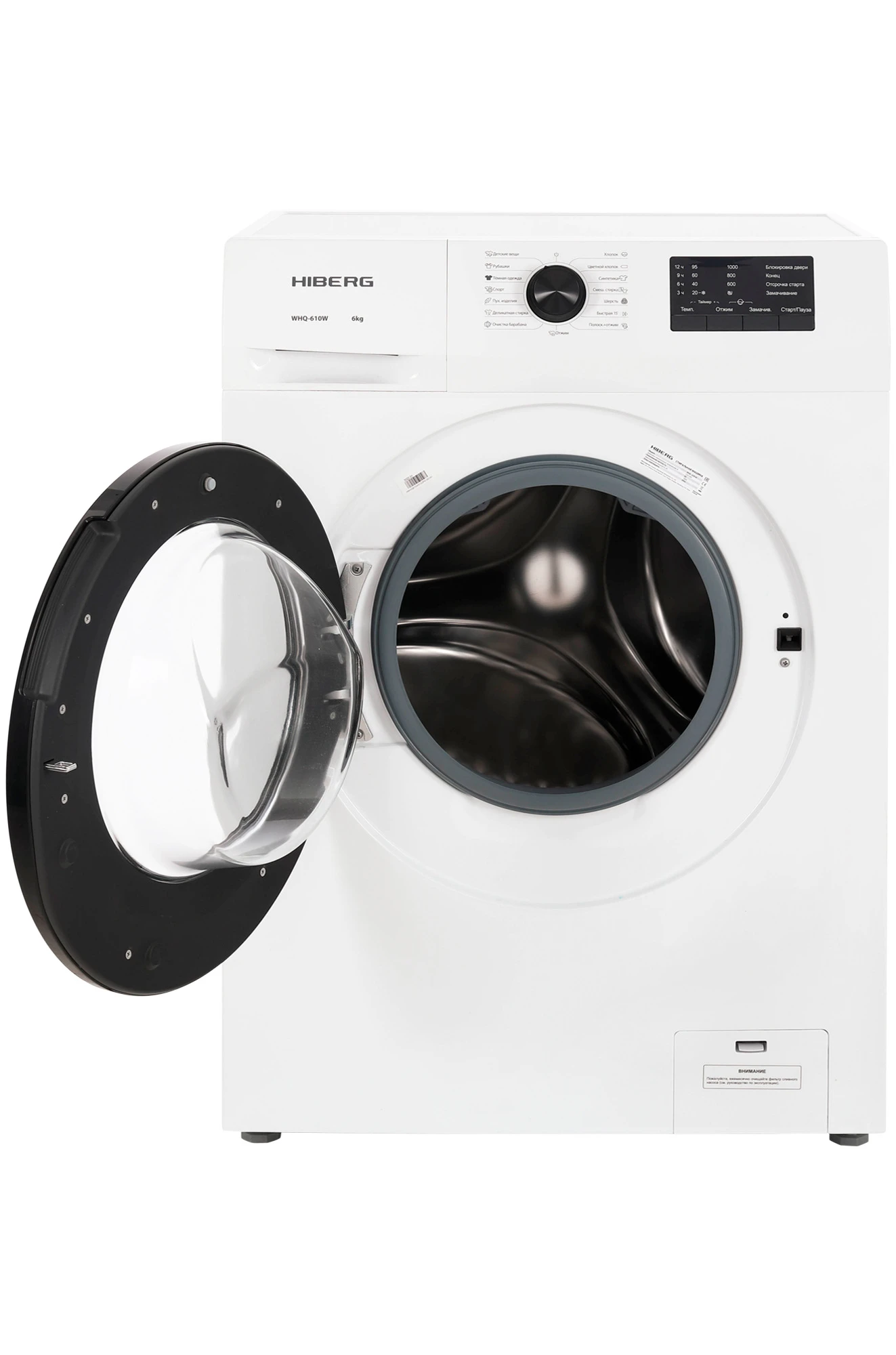  Стиральная машина HIBERG WHQ-610 W