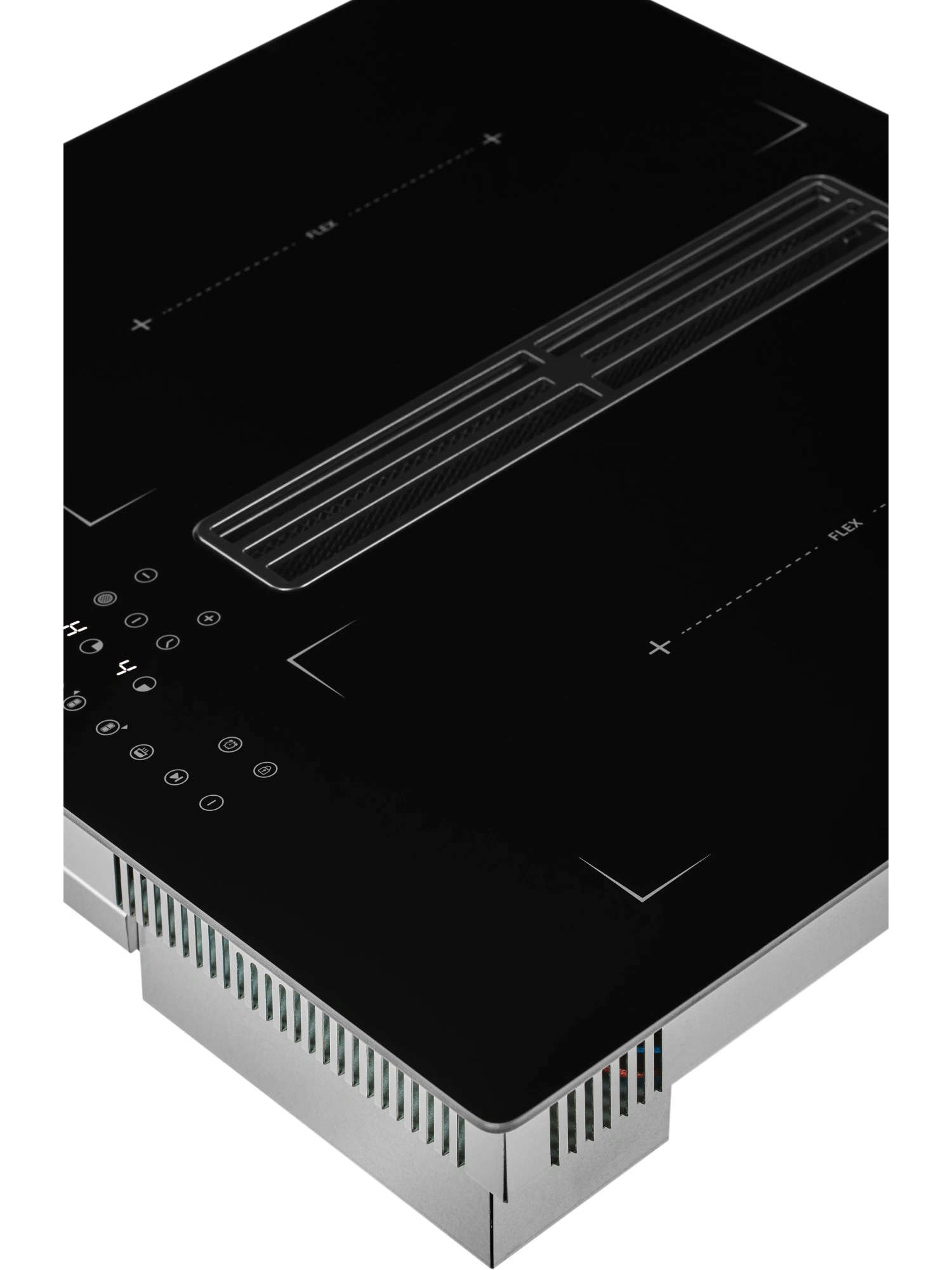  Индукционная варочная поверхность с вытяжкой HIBERG i6-VM8 B
