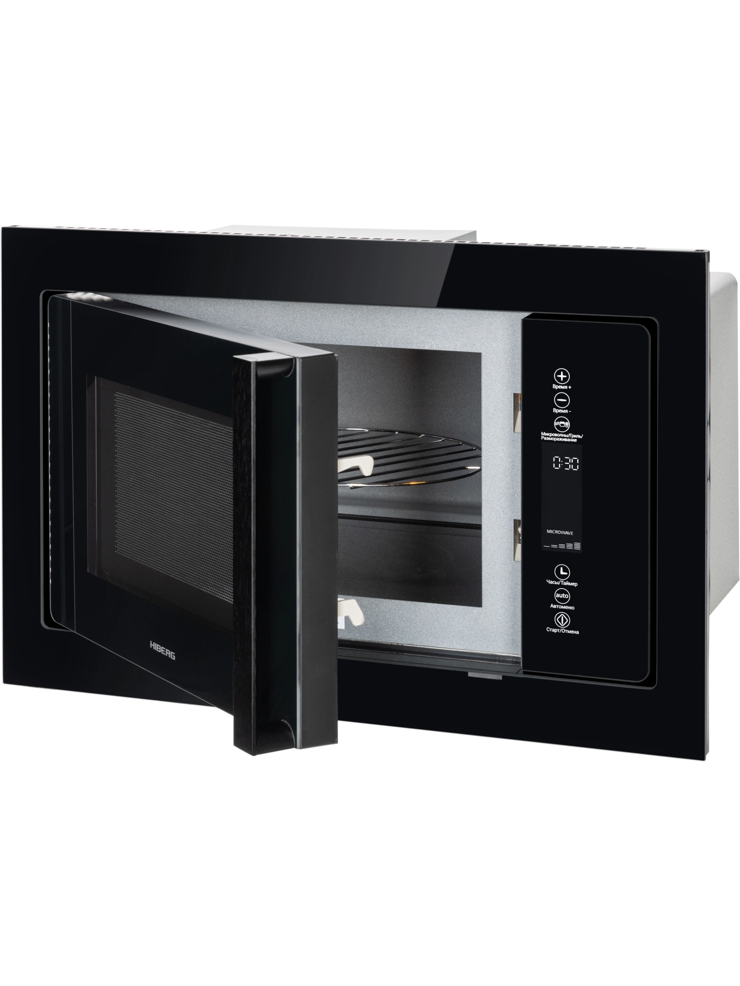  Встраиваемая микроволновая печь HIBERG i-VM 8505 B