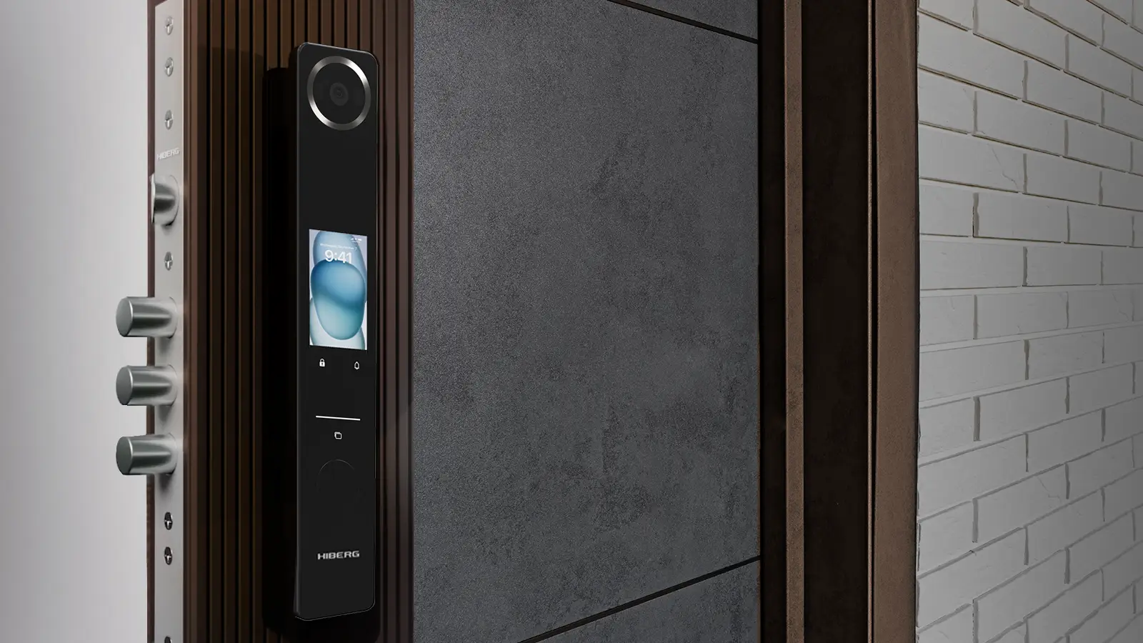 Умный замок HIBERG ZEVS в интерьере