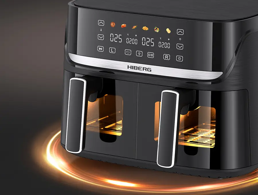 Преимущество Аэрогриль HIBERG MGD 900 B - Безопасность в каждой детали