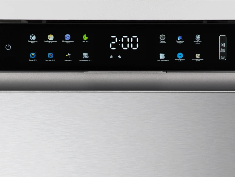 Преимущество Посудомоечная машина HIBERG F68 1530 LX - Сенсорное управление