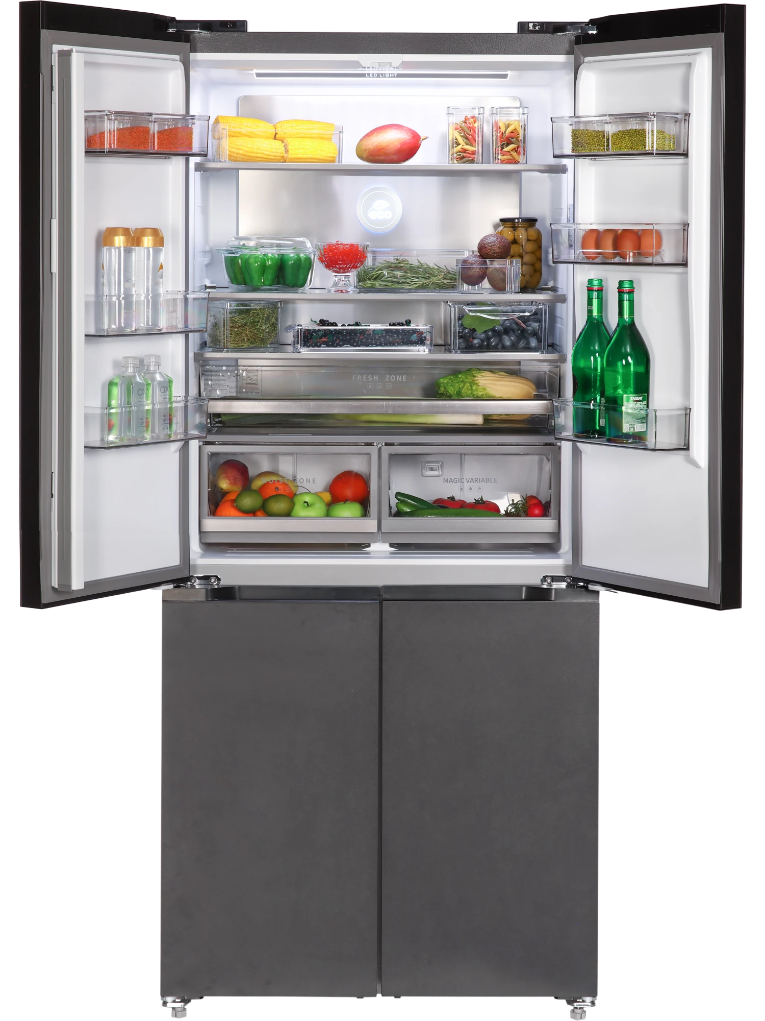  Холодильник HIBERG RFQ-600DX NFGM Inverter