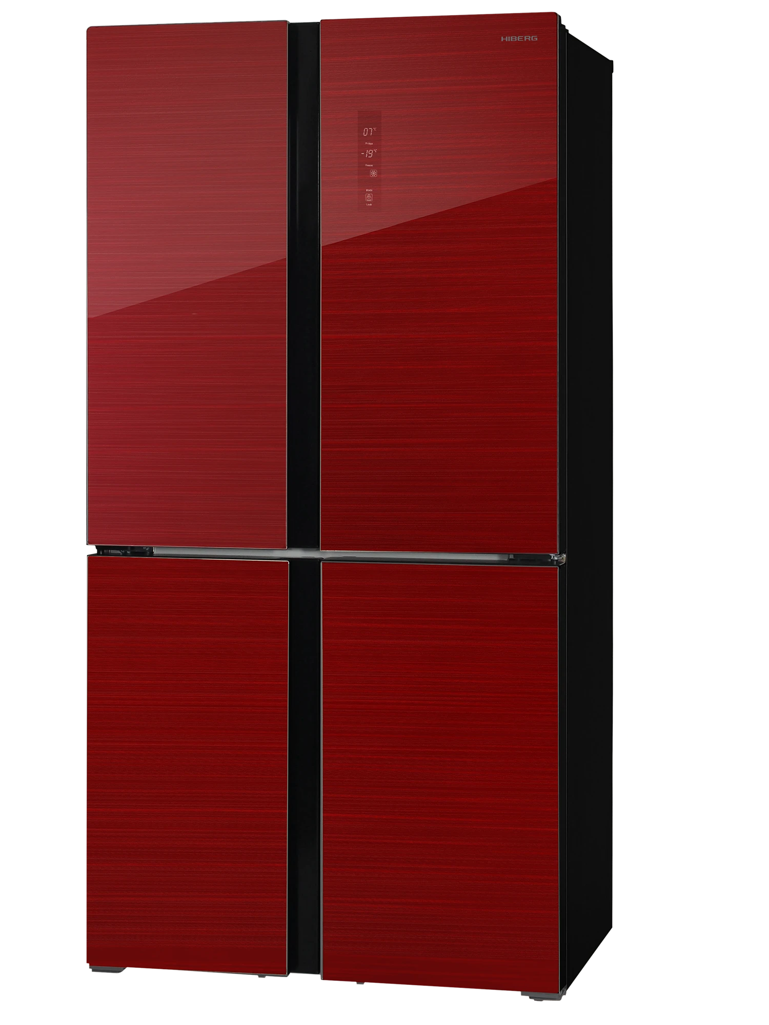  Холодильник HIBERG RFQ-500DX NFGR Inverter