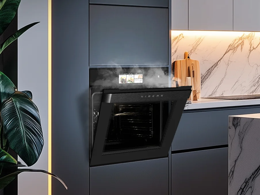 Новость на сайте hiberg. Принцип работы и преимущества гидролизной очистки в духовом шкафу