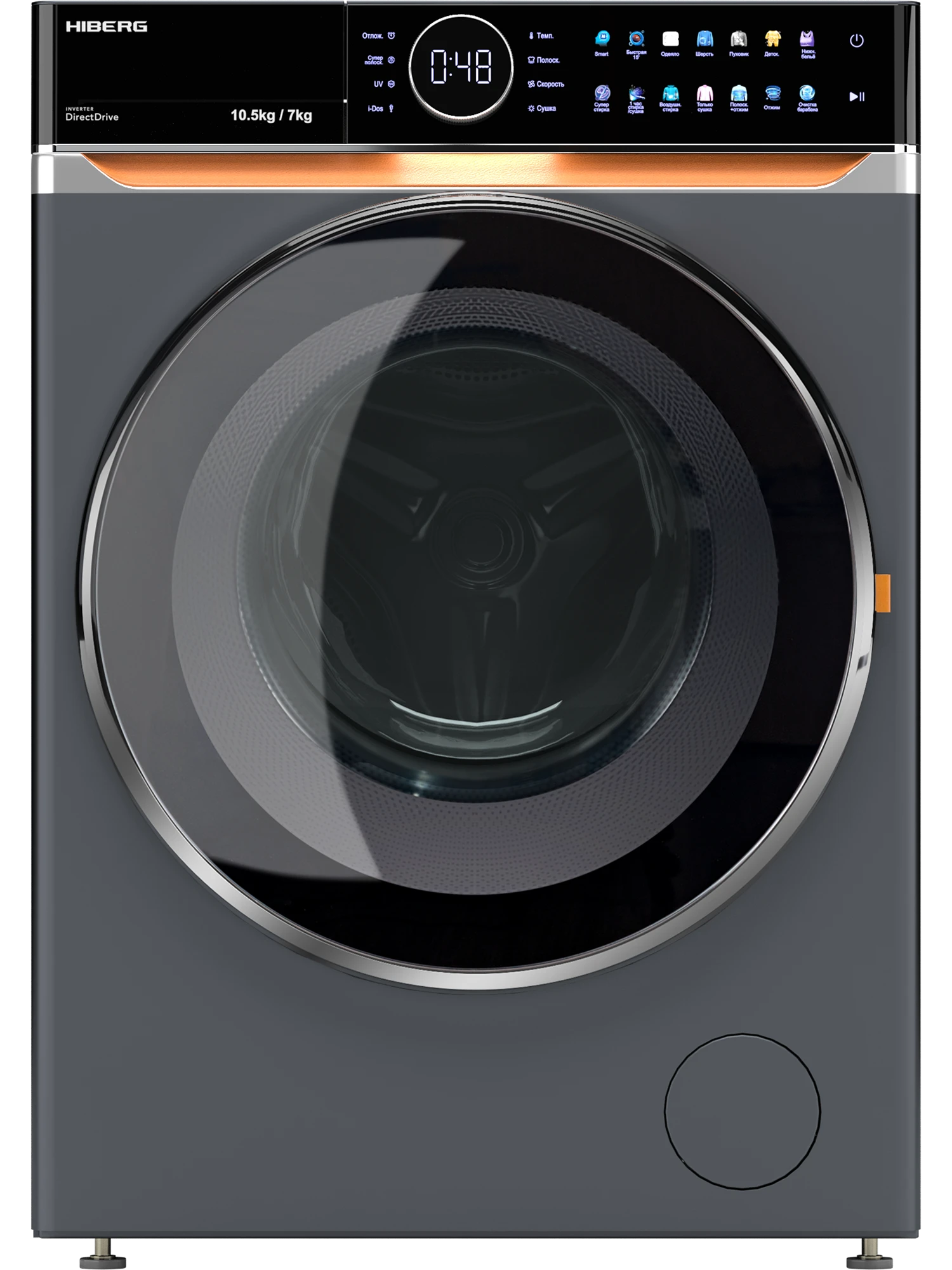  Стиральная машина с сушкой HIBERG i-DDQ10 - 10714 Sd