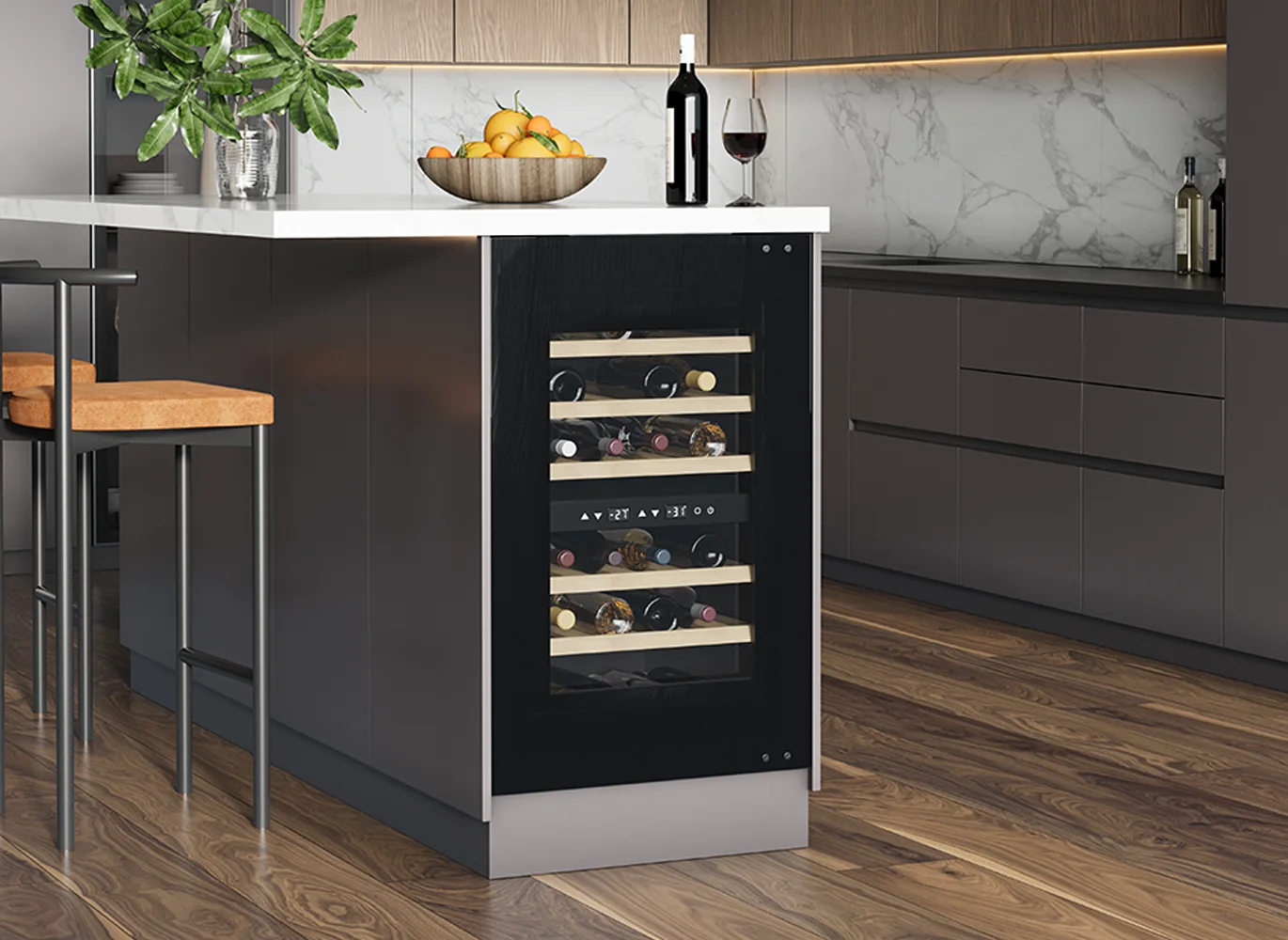 Категория Винные шкафы Hiberg