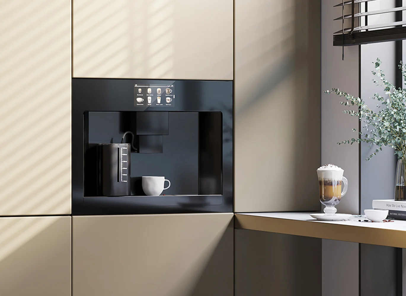 Категория Встраиваемые кофемашины Hiberg